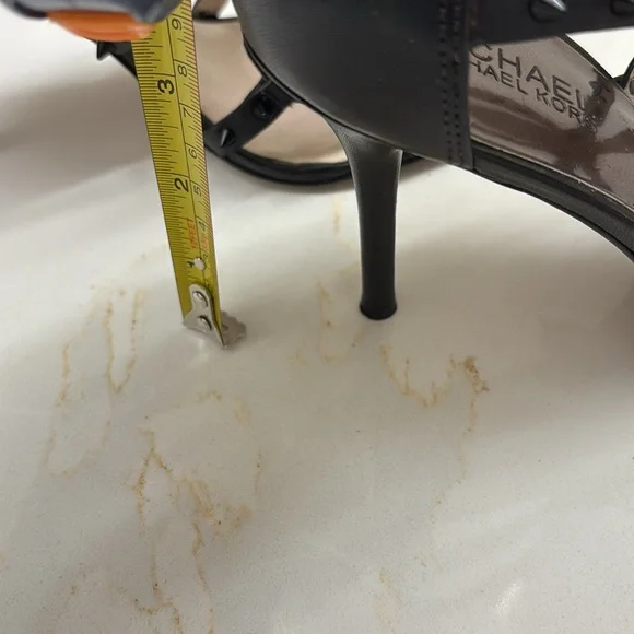 Michael Kors size 8 Larissa studs and jewels strappy heels. - Picture 6 of 7